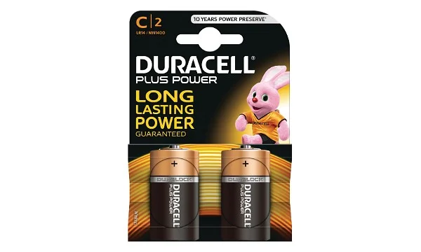 Pilhas Duracell Originais Duracell Plus Power C Size 2 Pack