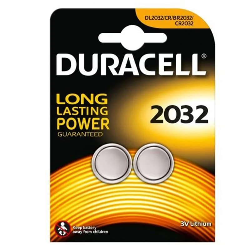 Duracell CR2032 3V Pack 2 Un.