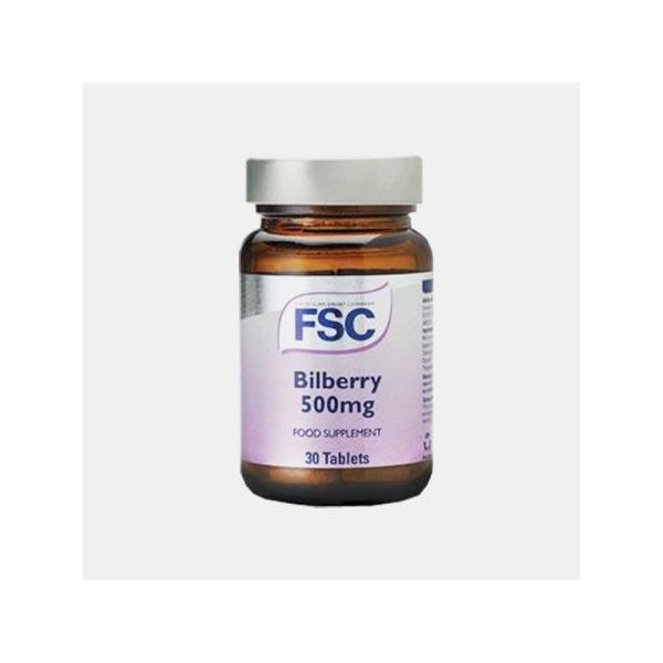 FSC Bilberry 500mg 30 Comprimidos