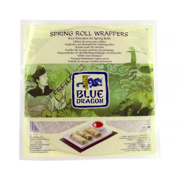 Blue Dragon Wraps de Arroz P Crepes S/ Glúten 134g