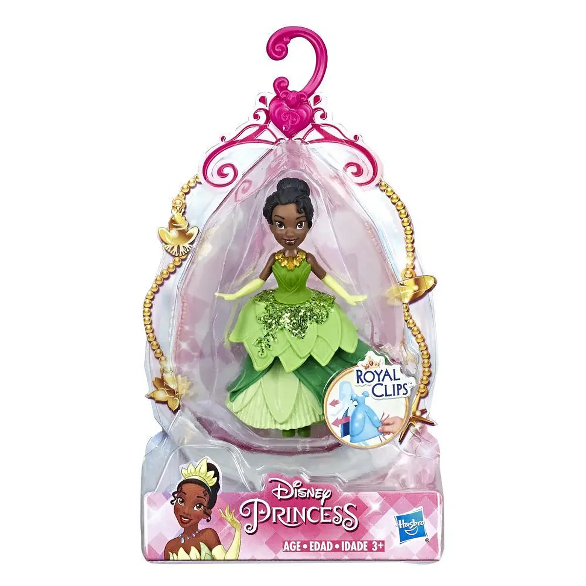 Mini Princesa Royal Clips - Tiana