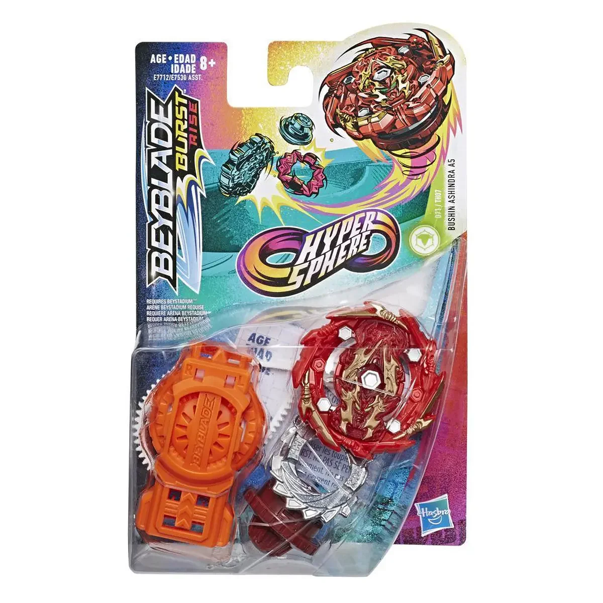 Pião e Lançador HyperSphere - Bushin Ashindra A5