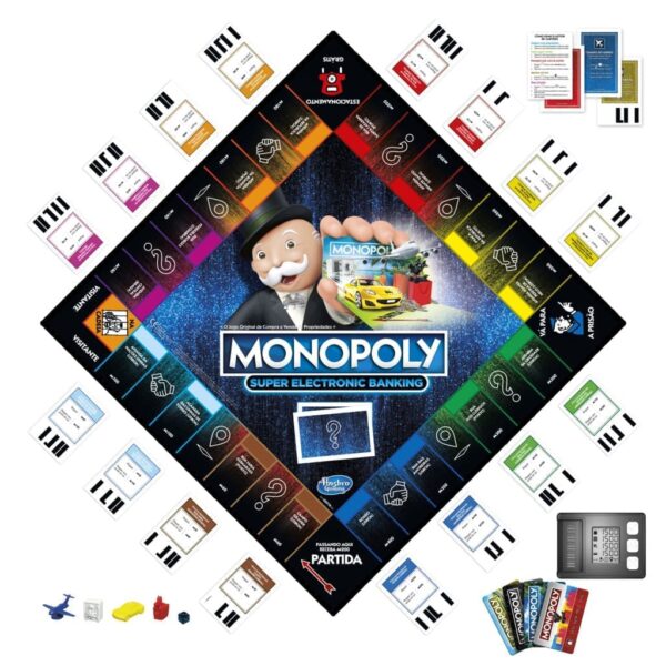 Jogo Monopoly Super Electronic Banking 8+