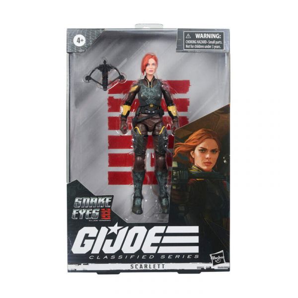Hasbro Figura Scarlett 20 G.i. Joe Classified Series - Snake Eyes: