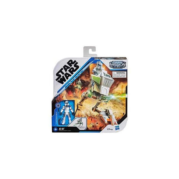 Hasbro Set Figura Captain Rex + At-Rt Star Wars Mission Fleet