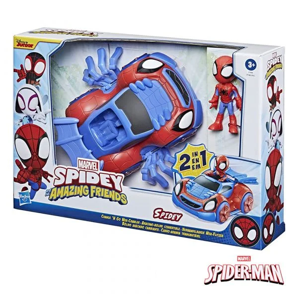 Hasbro Veículo Transformável Spidey - HASF1463