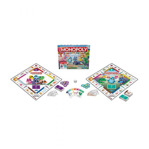 Hasbro Monopoly Junior Descobre Jogando