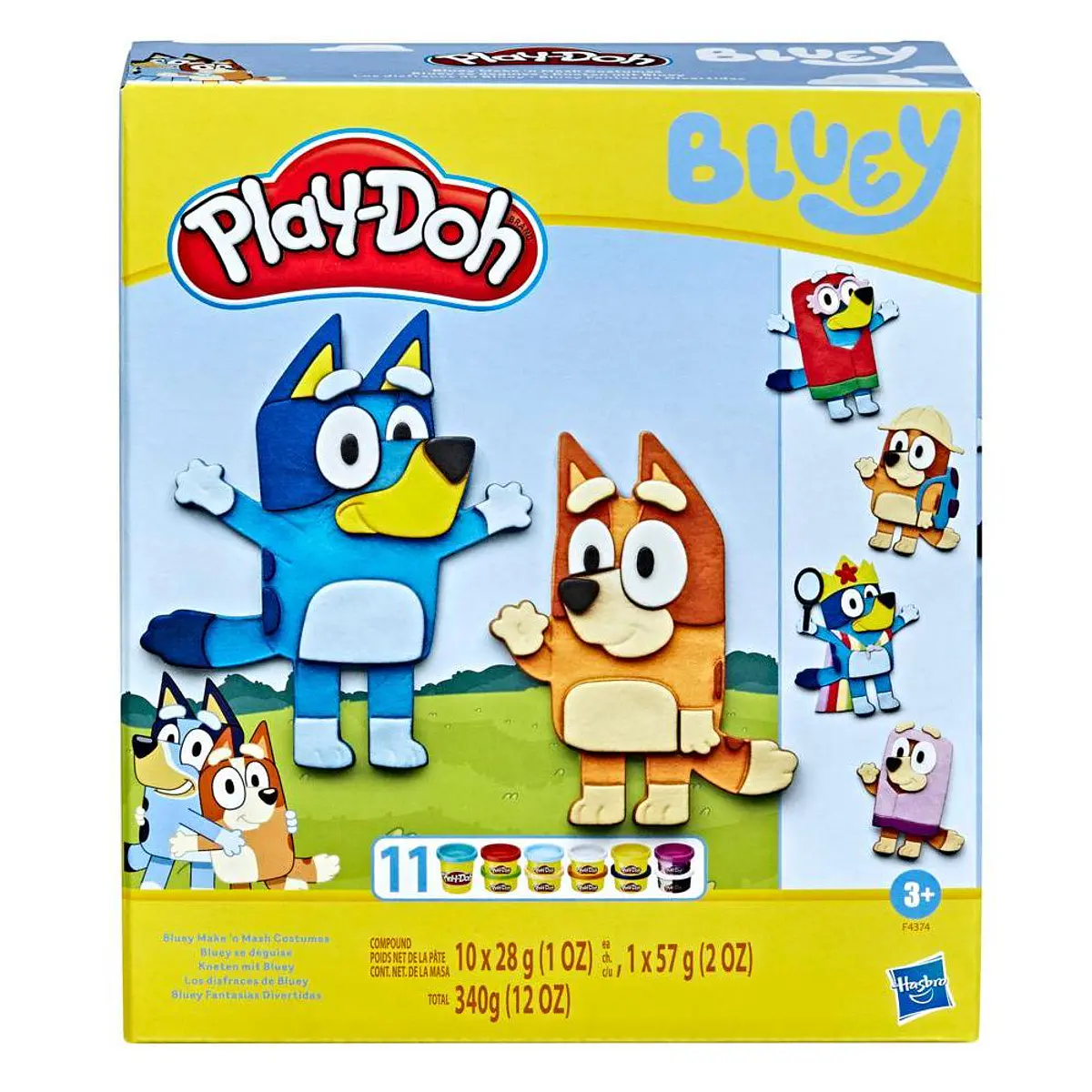 Play-Doh Bluey Fantasias Divertidas