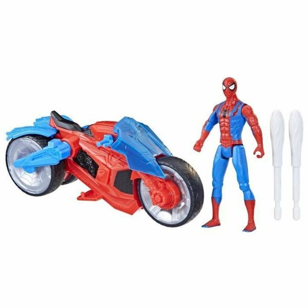 Homem-Aranha Moto Lança Teias