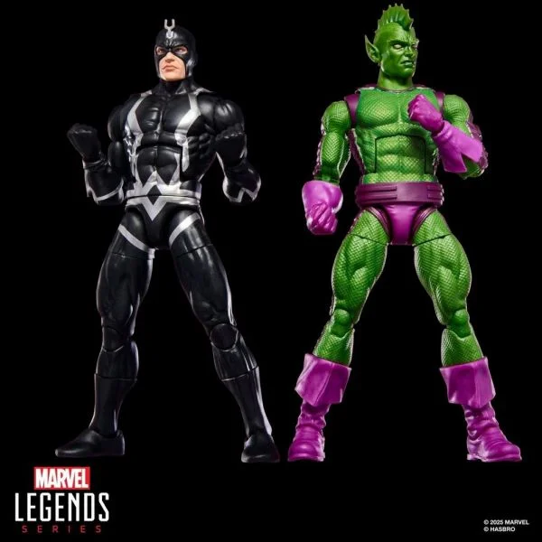 Hasbro Marvel Legends Series - Black Bolt & Triton 15cm