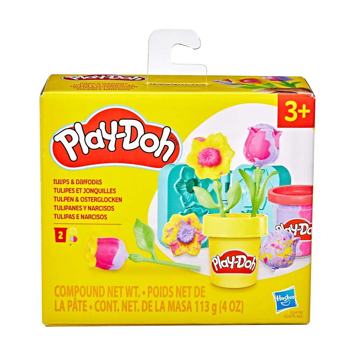 Play-Doh Pequenas Flores Tulipas e Narcisos