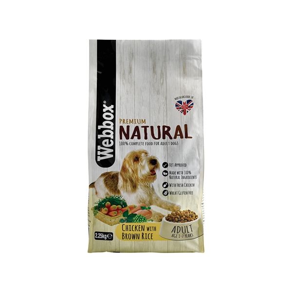 Webbox Naturals Adulto Frango 2.25 Kg