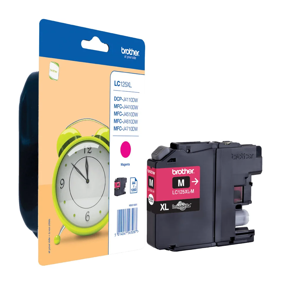 Brother LC-125XLMBP tinteiro 1 unidade(s) Original Magenta