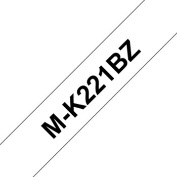 Brother M-K221B etiquetadora Preto sobre branco
