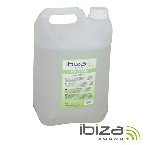 QTX Liquido para Maquinas de Bolas de Sabao 5l BUBBLE5L