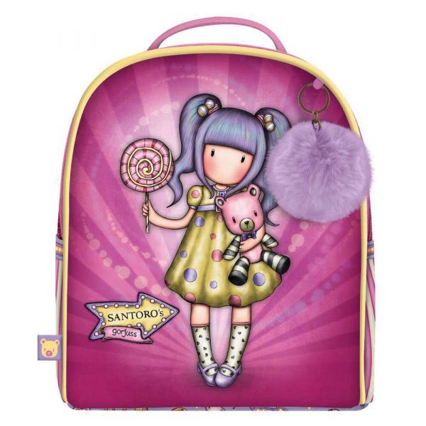 Safta Mini Mochila Gorjuss Lilás