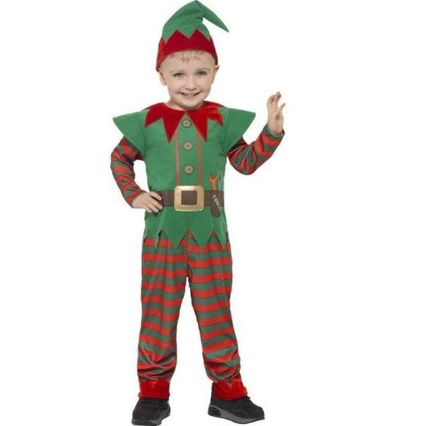 Smiffys Fato de Duende Criança Tamanho 3/4