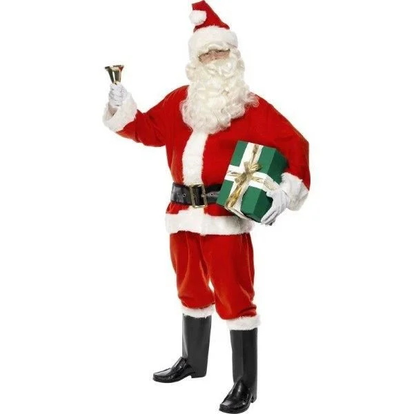 Smiffys Fato Pai Natal Completo Deluxe Tamanho M