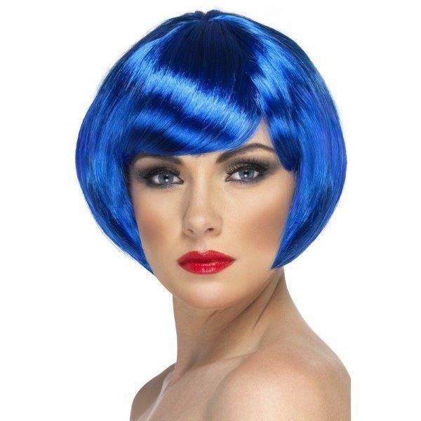 Smiffy's Peruca Curta Babe Azul - 220042046