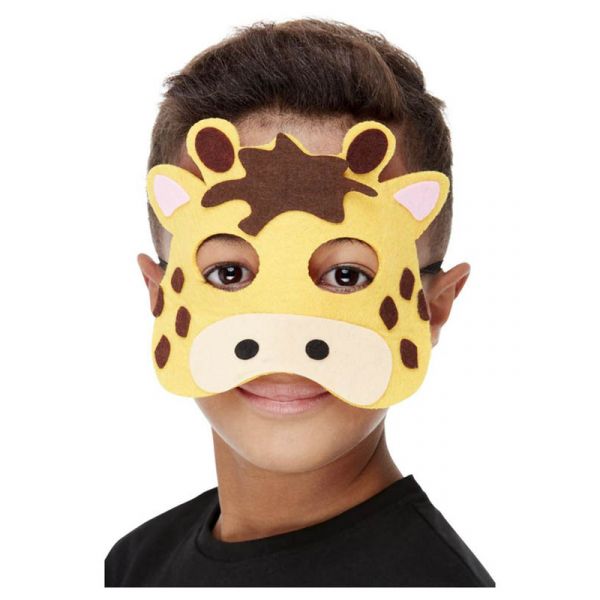 Smiffys Máscara Criança Girafa Feltro