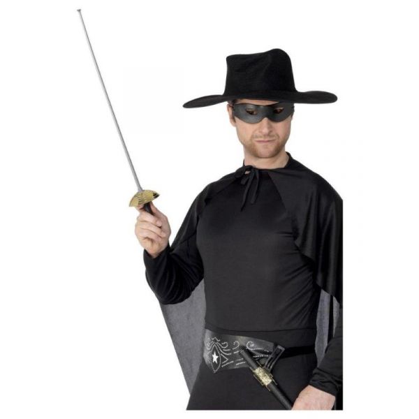 Smiffy's Kit Espada E Máscara Adulto Zorro