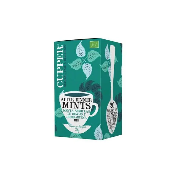 Cupper Infusão Pós Jantar Bio 20 Saquetas