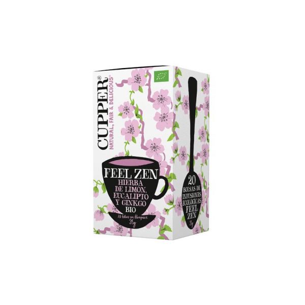 Cupper Infusão Feel Zen Bio 20 Saquetas