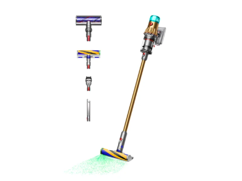 Aspirador Vertical Dyson V12 Detect Slim Absolute Dourado