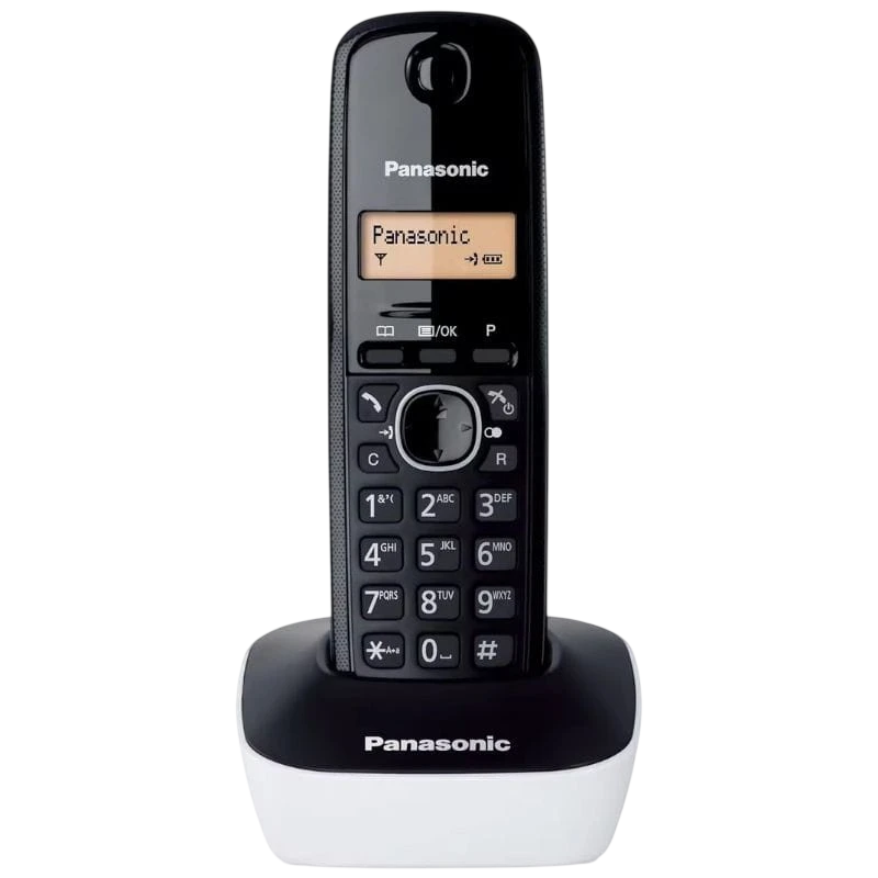 Panasonic KX-TG1611 Preto, Branco - Telefone sem fios DECT