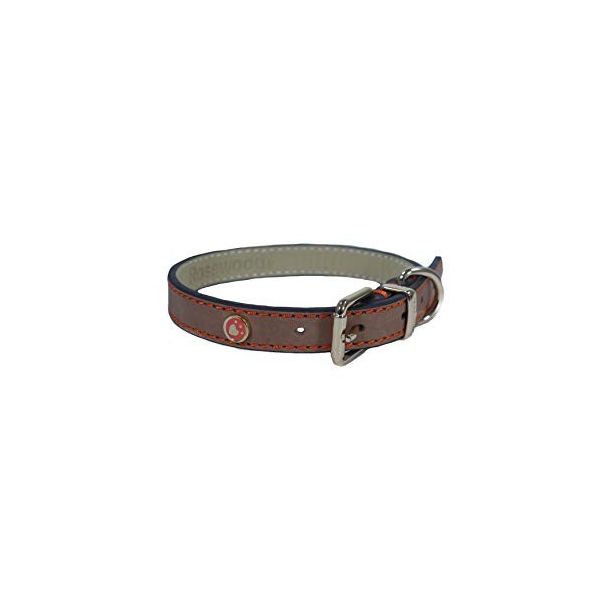 Rosewood Coleira Brown Leather S