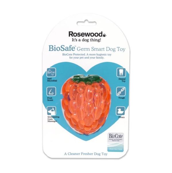 Rosewood Brinquedo Cão BioSafe Germ Free Raspberry