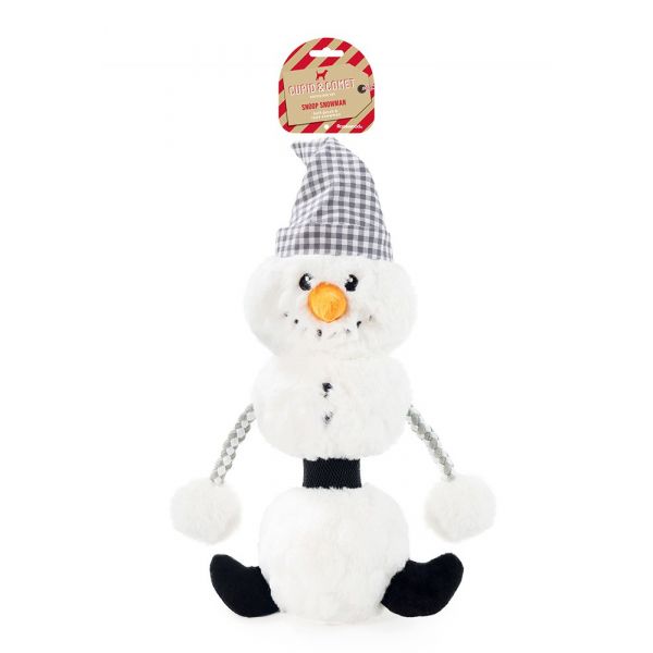 Rosewood Cupid & Comet Brinquedo de Natal para Cão Snoop Snowman