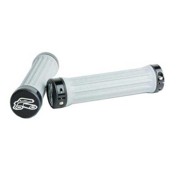 Renthal Guiador Traction Lock On Soft Grips White