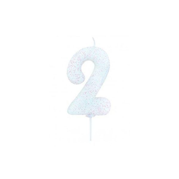 Anniversary House Vela Glitter Nº2 - 121000012