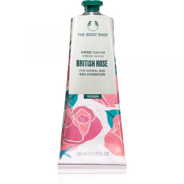 The Body Shop British Rose Creme de Mãos 100ml