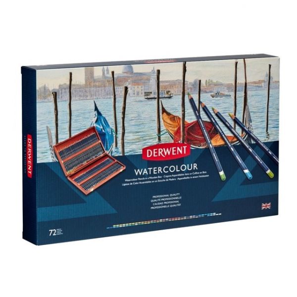 Derwent Caixa Madeira c/ 72 Lápis Sketching