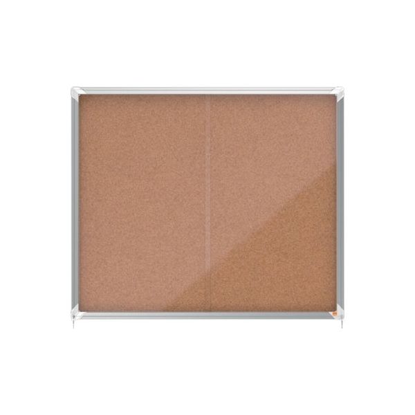 Nobo Suporte para Avisos Vitrine com Chave 15XA4 Porta 2 Folhas (cortiça Magnético: Não)