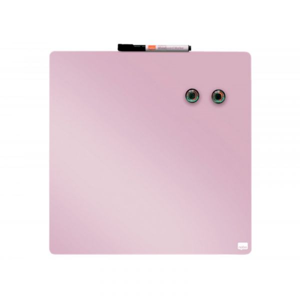 Nobo Quadro Magnético 360 x 360mm Rosa