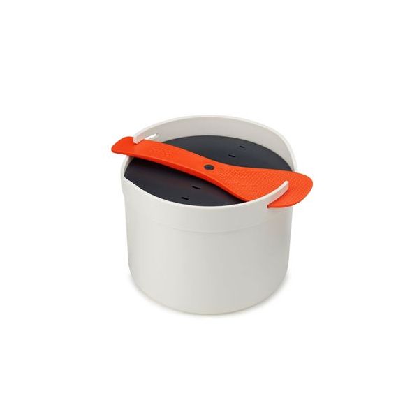 Joseph Joseph Cozedor de Arroz para Microondas - M-cuisine Branco e Laranja - JJ45002