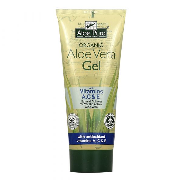 Aloe Pura Organic Aloe Vera Gel with Vitamin A, C & E 200ml