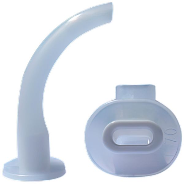 Intersurgical Tubo Guedell 70mm Branco Nº 1