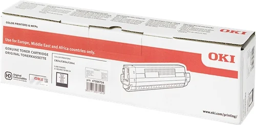 OKI C824/C834/C844 Preto Cartucho de Toner Original – 47095704