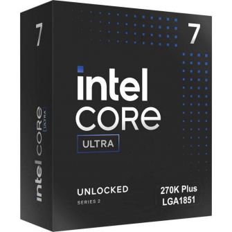 Intel Core Ultra 7 270K Plus 24-Core c/ Turbo 5.5GHz 36MB Skt1851