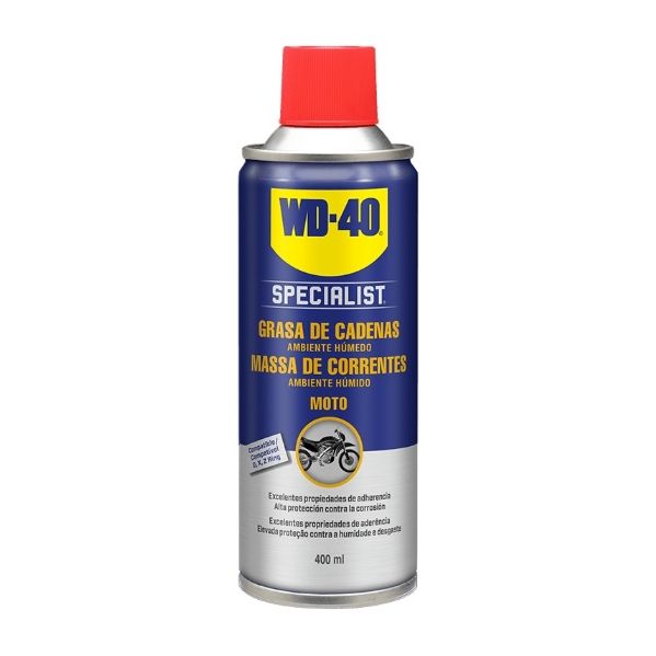 WD-40 Massa para Correntes Specialist Motorbike 400ml 34143