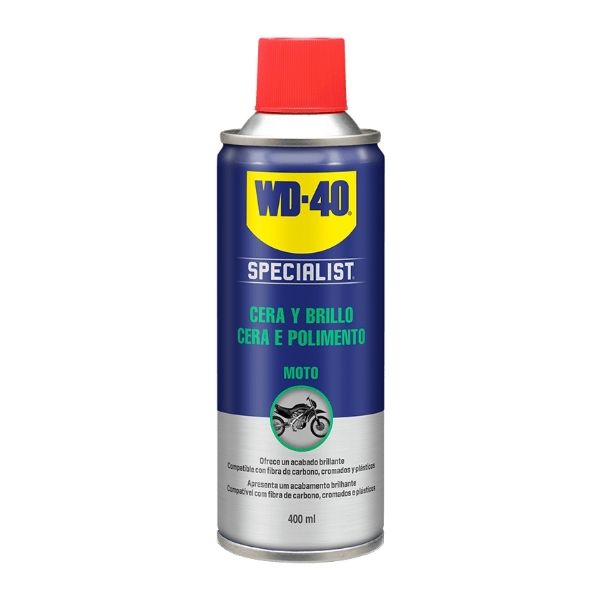 WD-40 Cera e Polimento Specialist Motorbike 400ml 34133