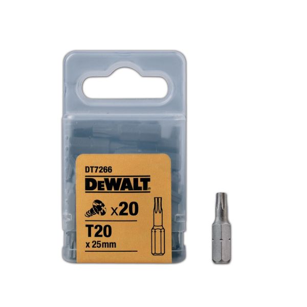 DEWALT Bits Torx T20x25mm 20PÇ - DT7266-QZ