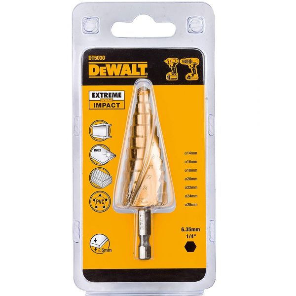 DeWALT Broca Escalonada 14-25mm DT5030-QZ