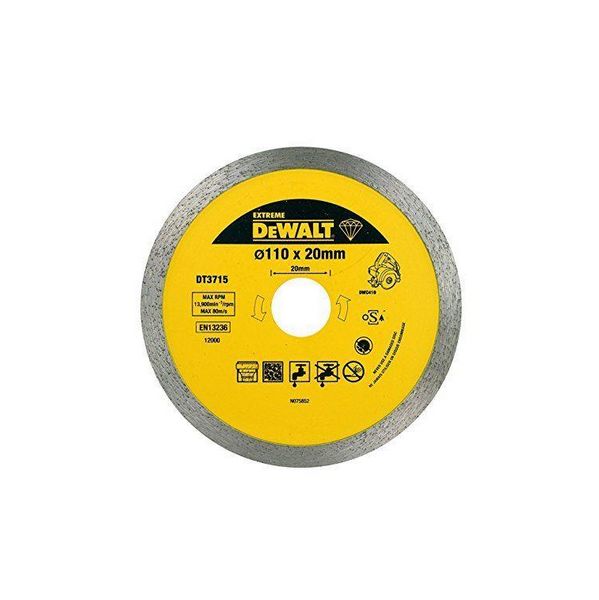 DeWALT Disco de diamante 110x20mm DT3715-QZ