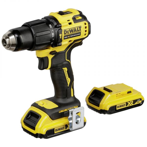 DeWalt Berbequim Percussão 18V 2,0Ah DCD709D2T-QW