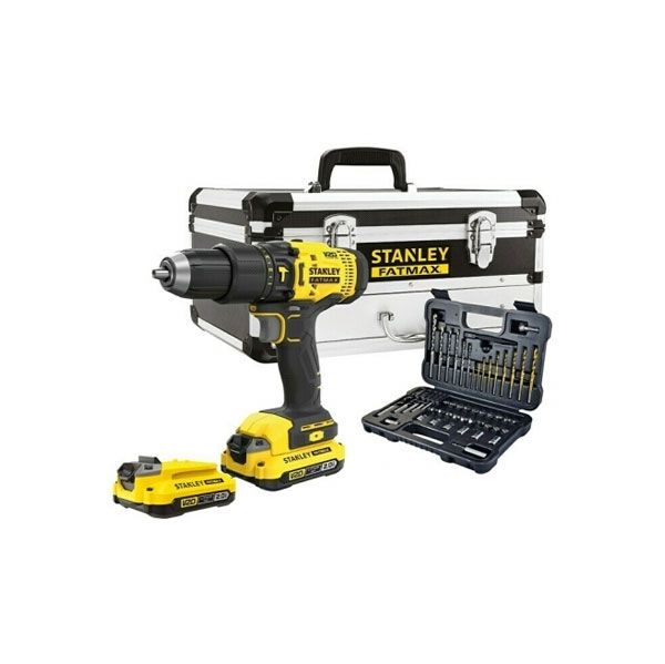 Stanley Kit Berbequim com Percussão V20 + 50 Acessórios - SFMCD711D2F-QW